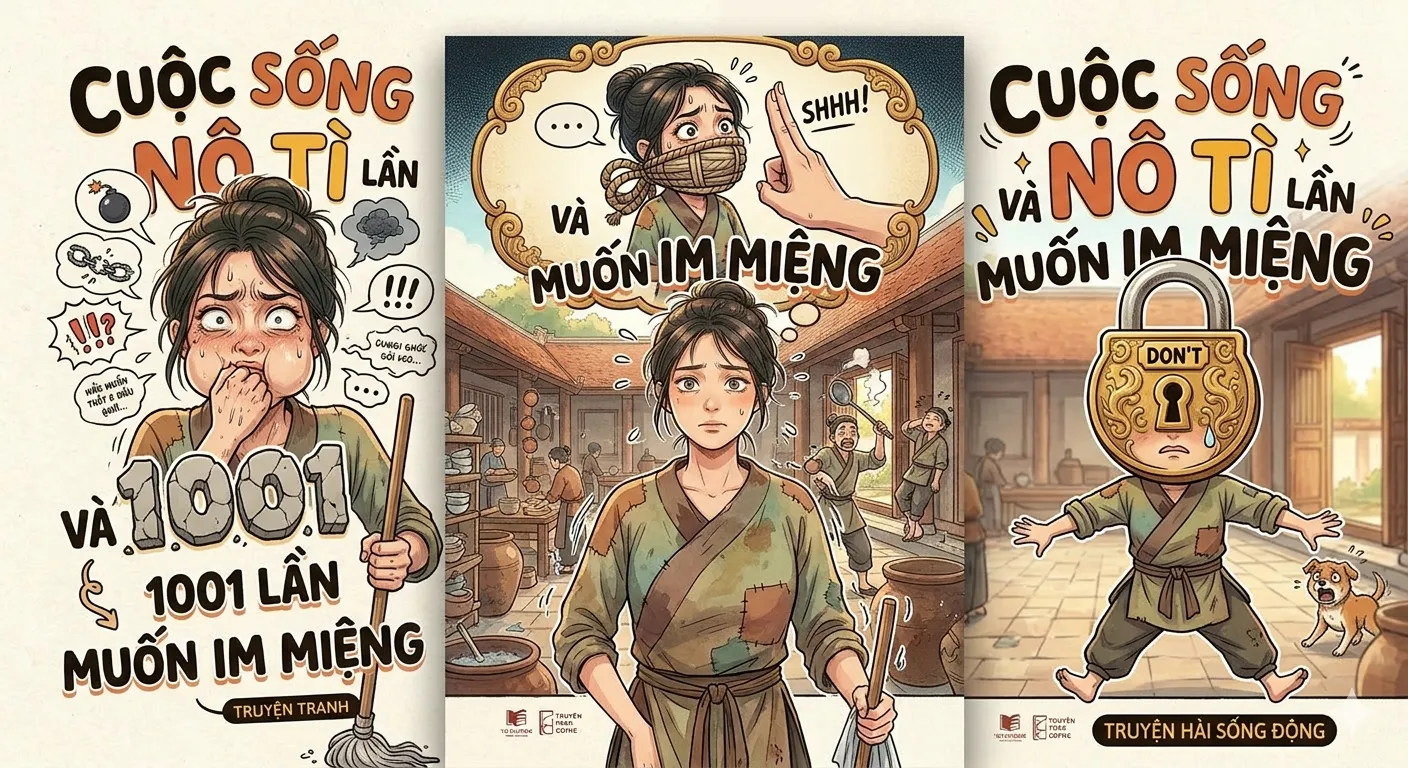 Truyện chữ Cuộc sống nô tì và 1001 lần muốn im miệng